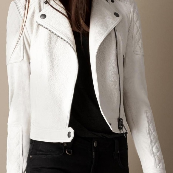 Jackets & Blazers - 🔥🔥 RARE BRAND NEW White faux leather jacket, NWT